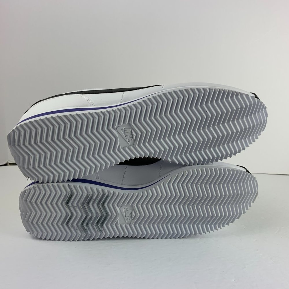 Nike Cortez Basic Leather 'White Black Amarillo' - Picture 5 of 12